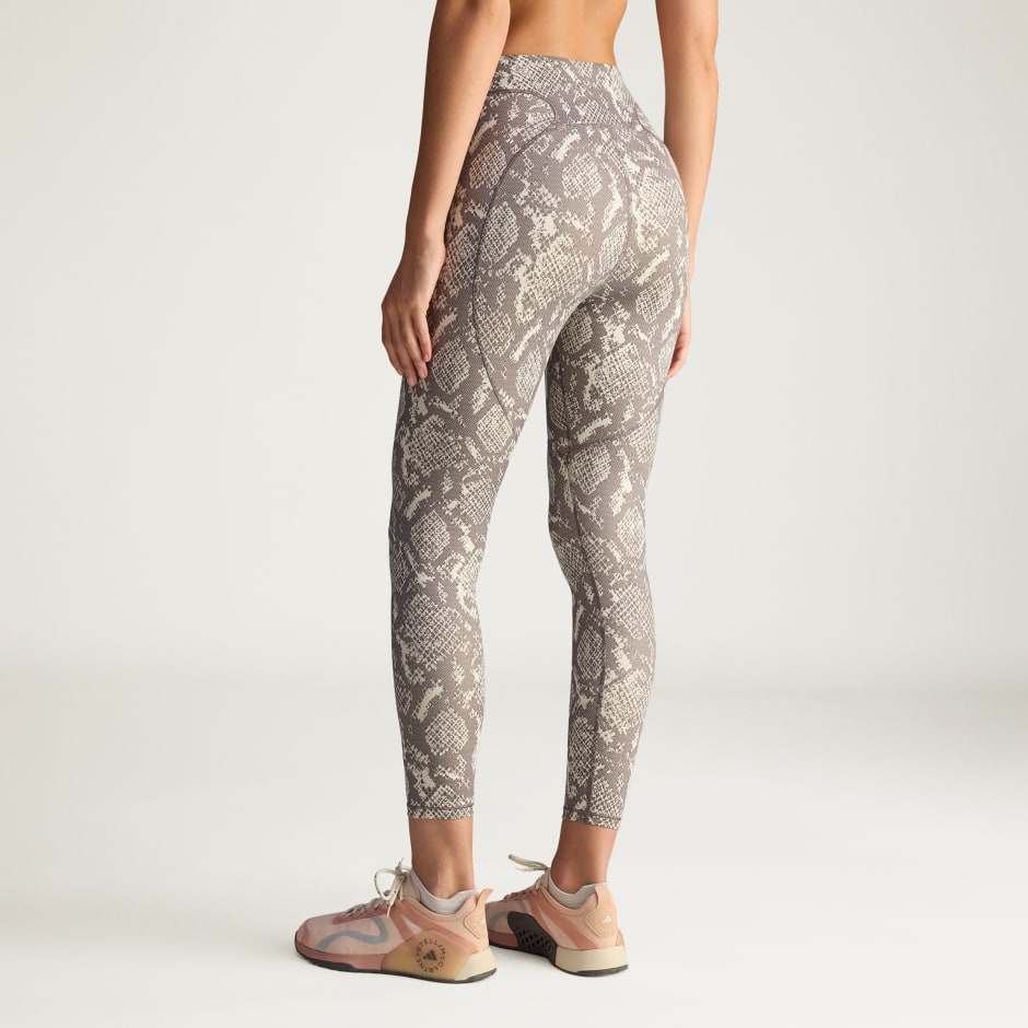 بنطال تدريب ضيق adidas By Stella McCartney 7/8 Printed