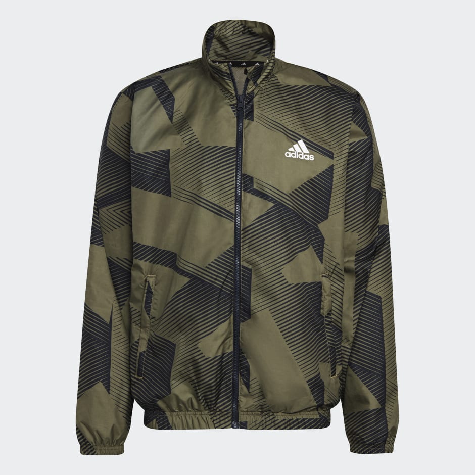 casaco adidas marrom