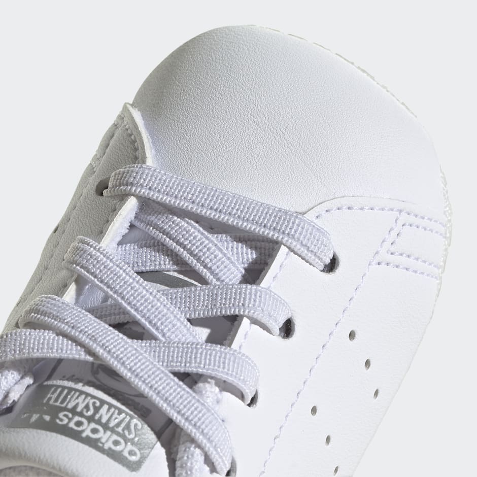 Kids Shoes - Stan Smith Crib Shoes - White | adidas Egypt