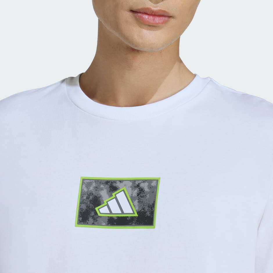 迷彩形狀圖案 T 裇