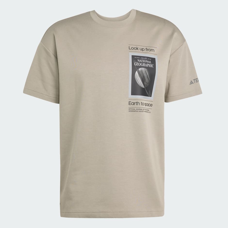 adidas National Geographic UF AEROREADY 圖案 T 恤