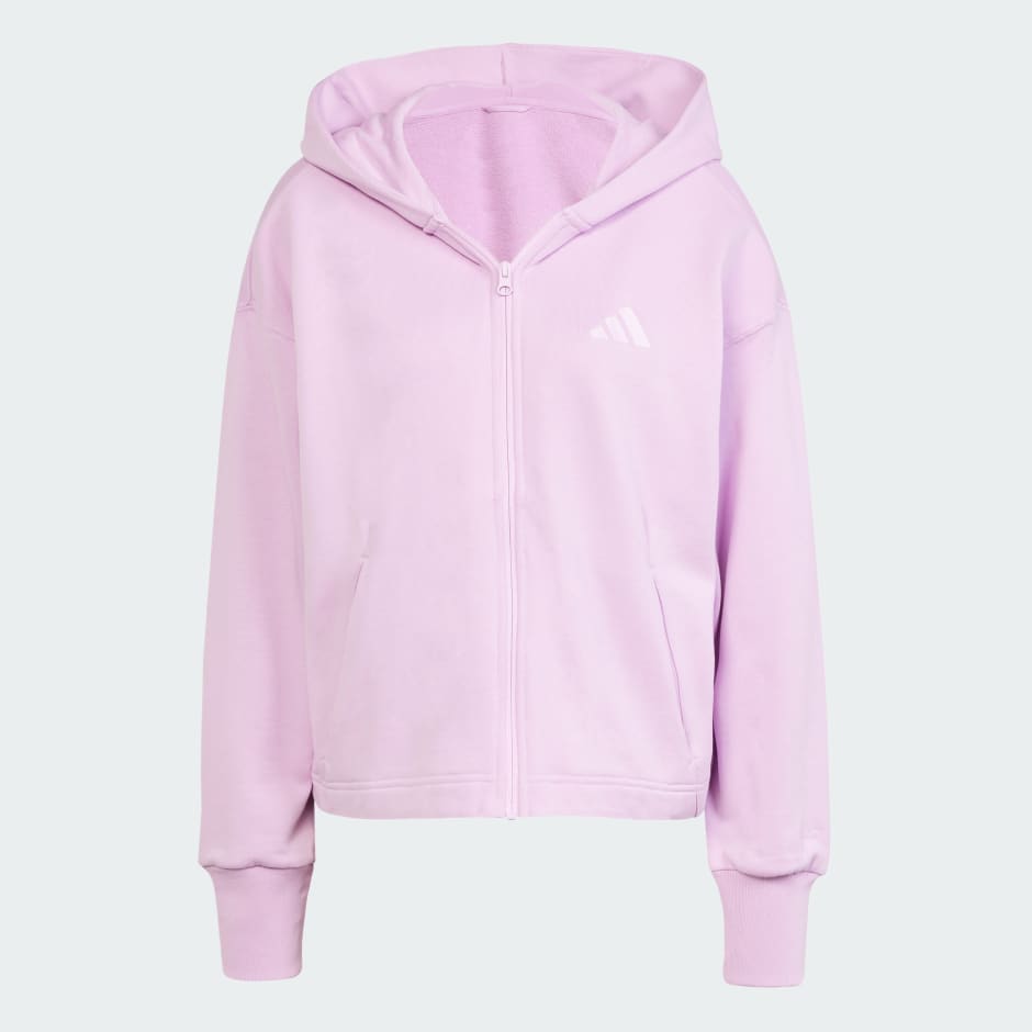 هودي فضفاض بسحاب كامل من ALL SZN فرنش تيري