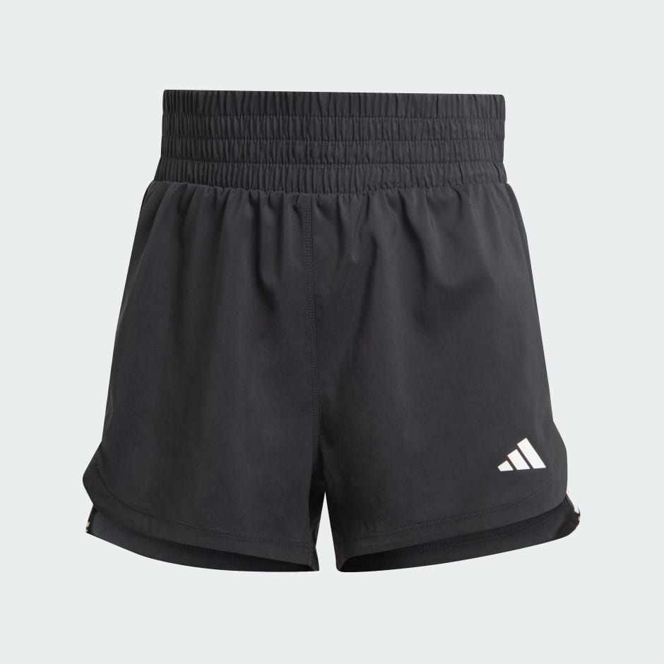 شورت Pacer Training 3-Stripes Woven High-Rise