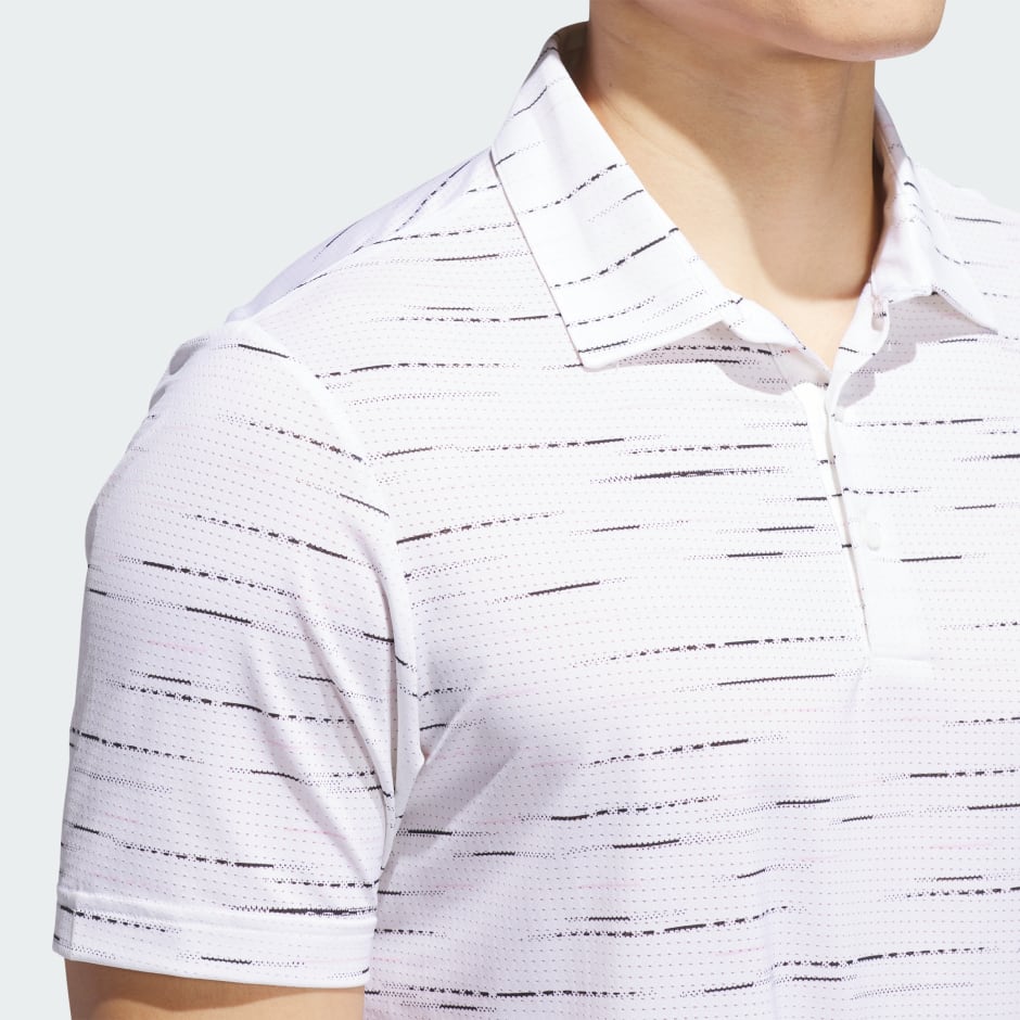 Ultimate365 Mesh Glimmer Print Polo Shirt