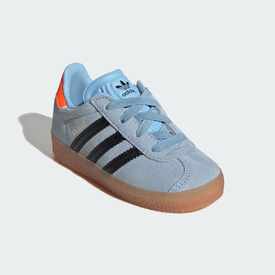 Gazelle Comfort Closure Elastic Laces Shoes Kids