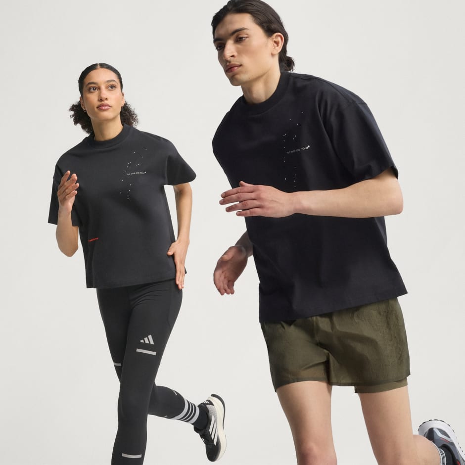 adidas Adi365 H.Koumori Running Tee (Gender Neutral) - Black