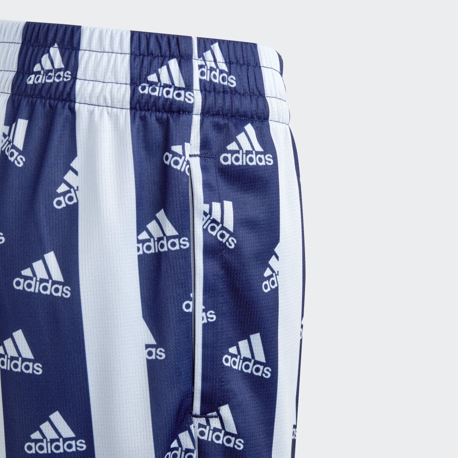 Brand Love Allover Print Shorts