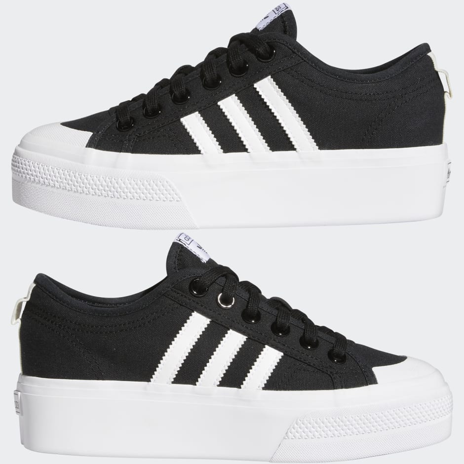 adidas Nizza Platform Shoes - Black | adidas UAE