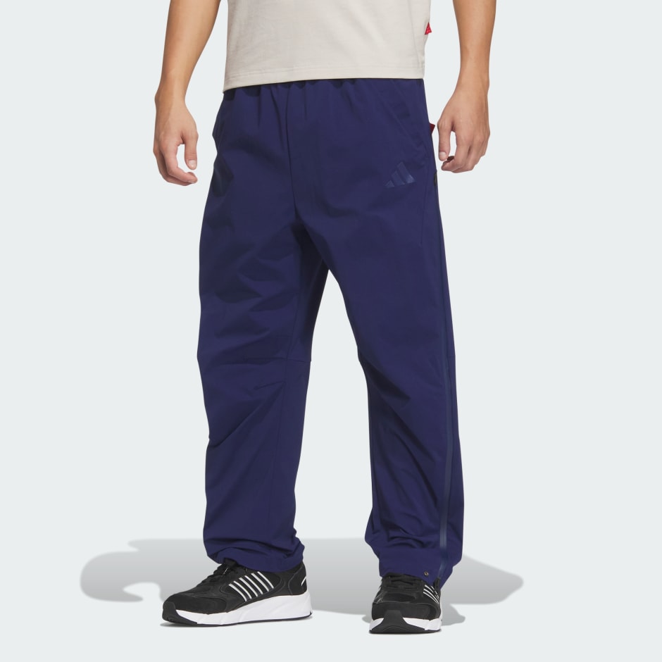 CNY Woven Pants - Blue | adidas Hong Kong