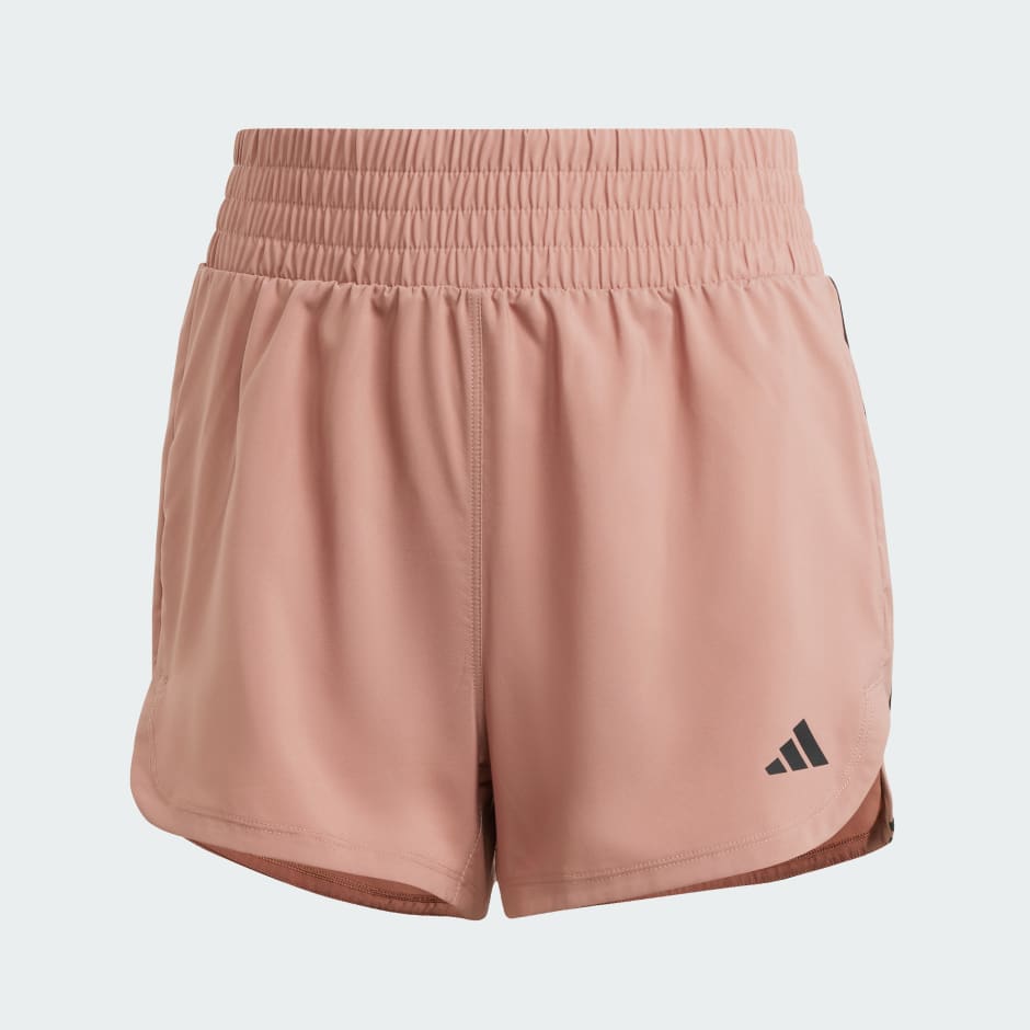 Pacer Training 3-Stripes Woven High-Rise Shorts