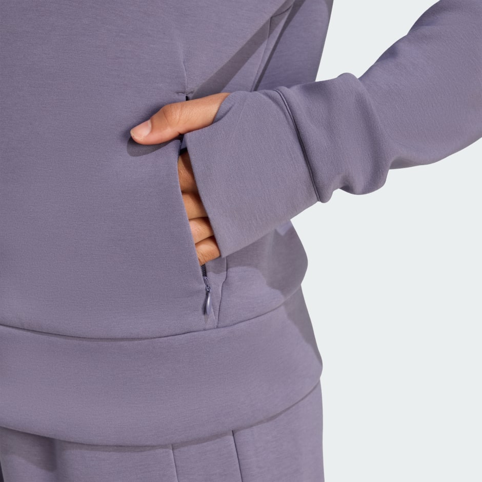 Veste &agrave; capuche enti&egrave;rement zipp&eacute;e Designed 4 Training