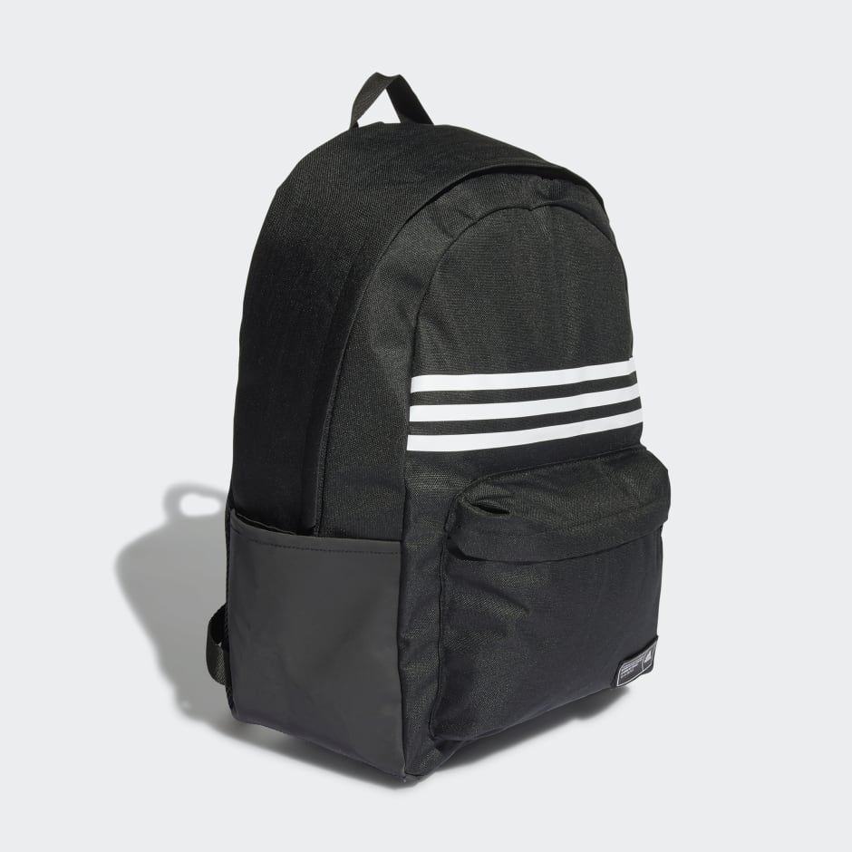 Lounge zwak brandwonden adidas Classic 3-Stripes Horizontal Backpack - Black | adidas IQ
