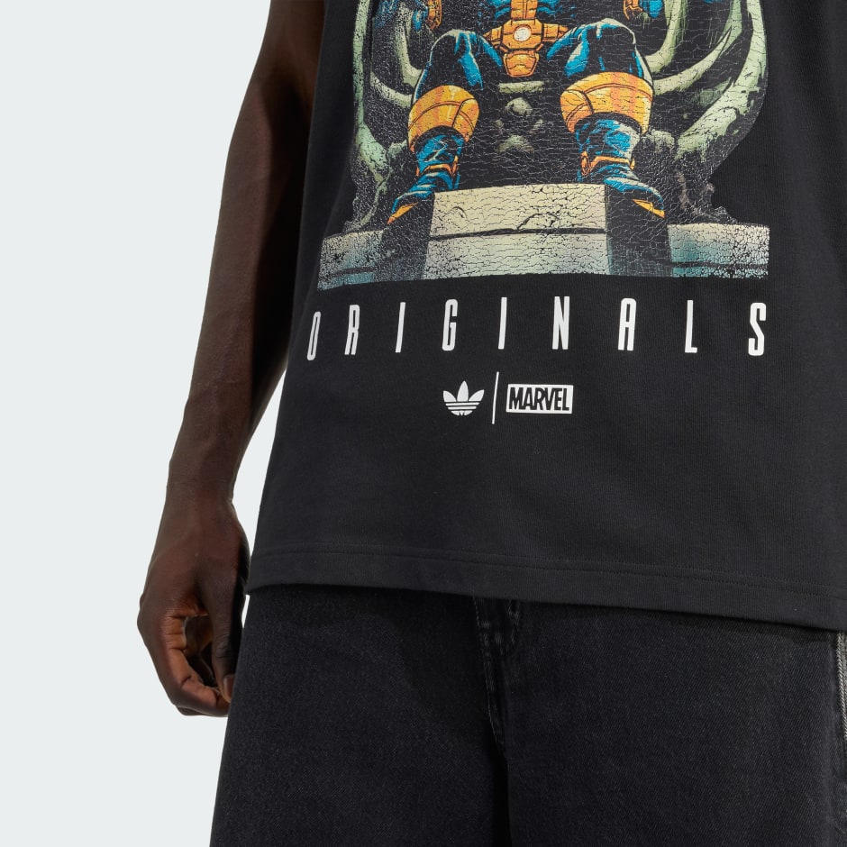 Majica &scaron;irokog kroja za mu&scaron;karce Adidas_Marvel_Thanos