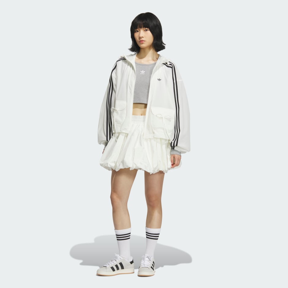 Bubble Skirt - White | adidas Hong Kong