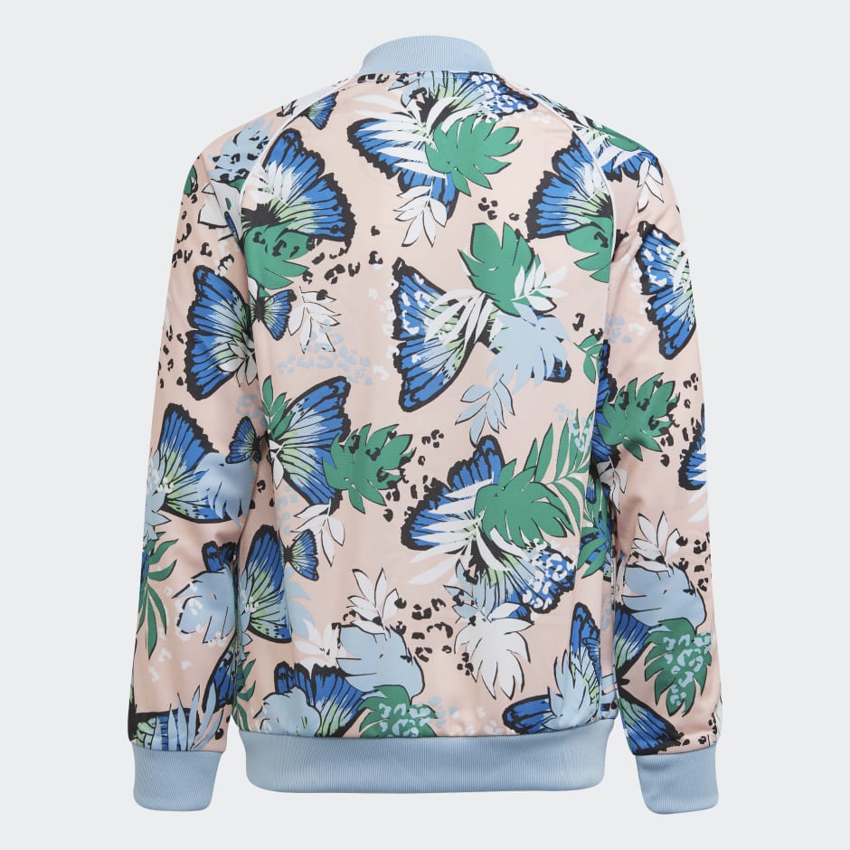 flower printed jacket
