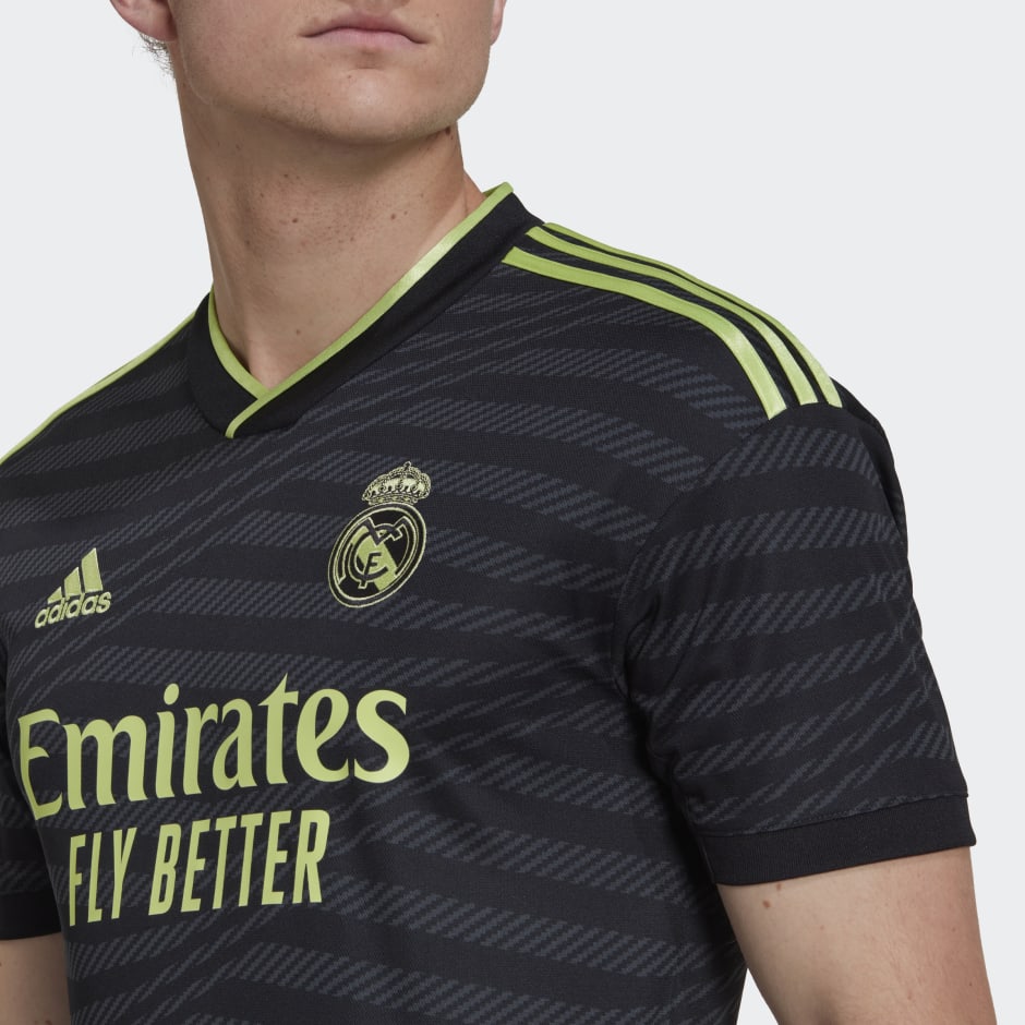 adidas Real Madrid 22/23 Third Jersey - Black | adidas LK