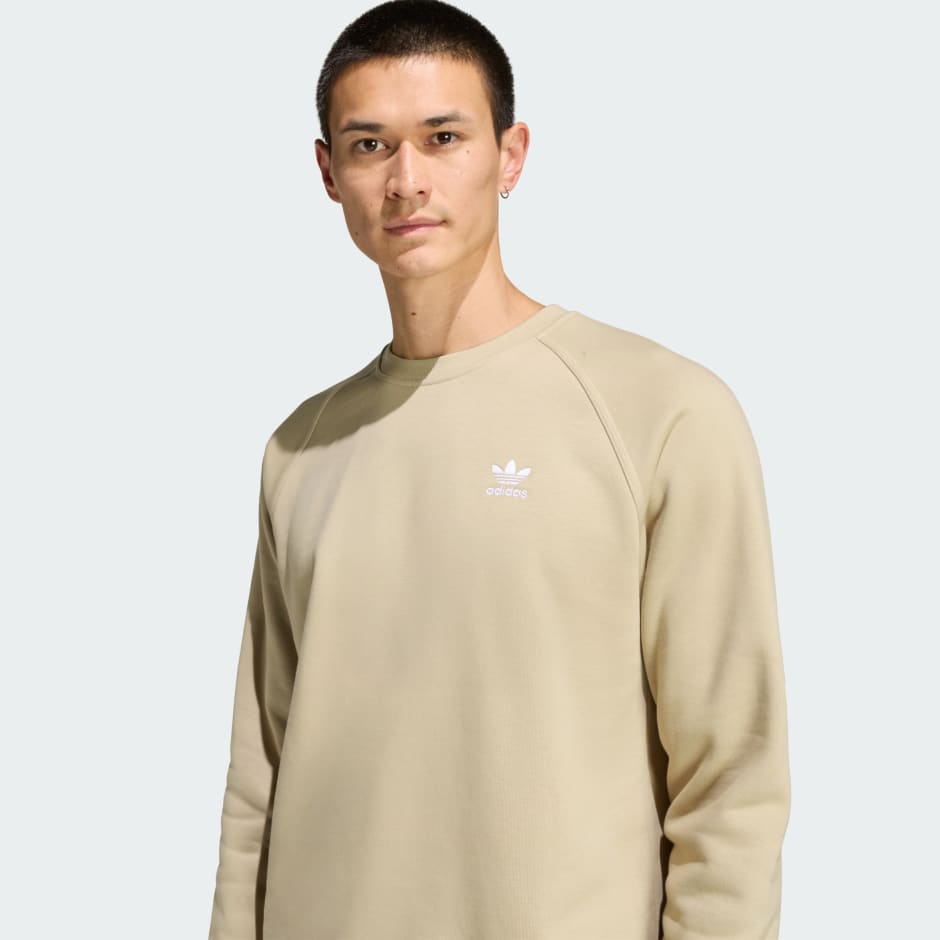 Bluză de trening cu guler rotund Trefoil Essentials