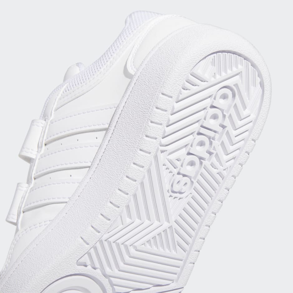 adidas Hoops Lifestyle Basketball Hook-and-Loop Shoes - White | adidas UAE