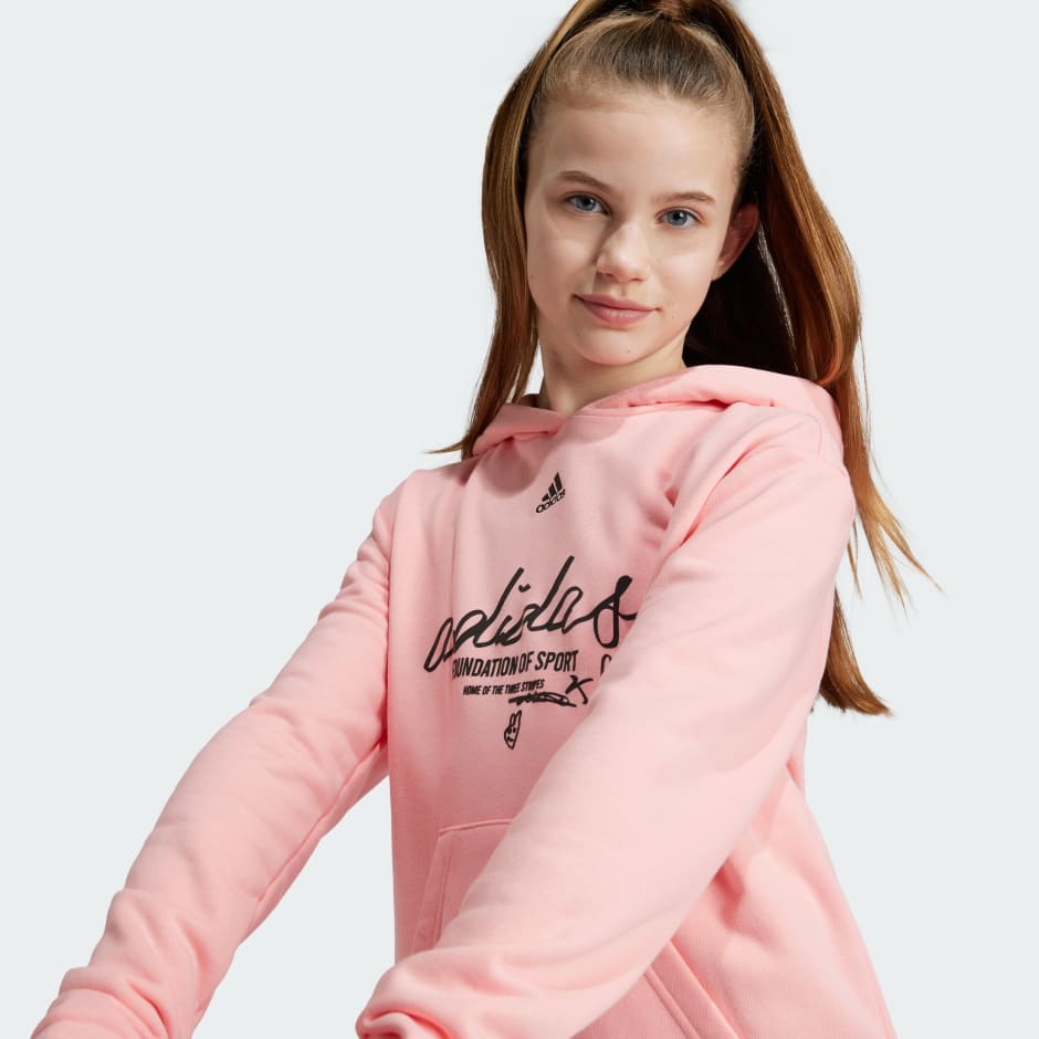 Brand Love Hooded Dress Kids