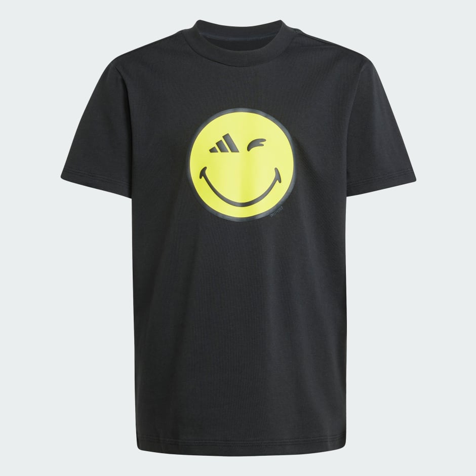 Tricou adidas x Smileyworld cu imprimeu grafic pentru copii