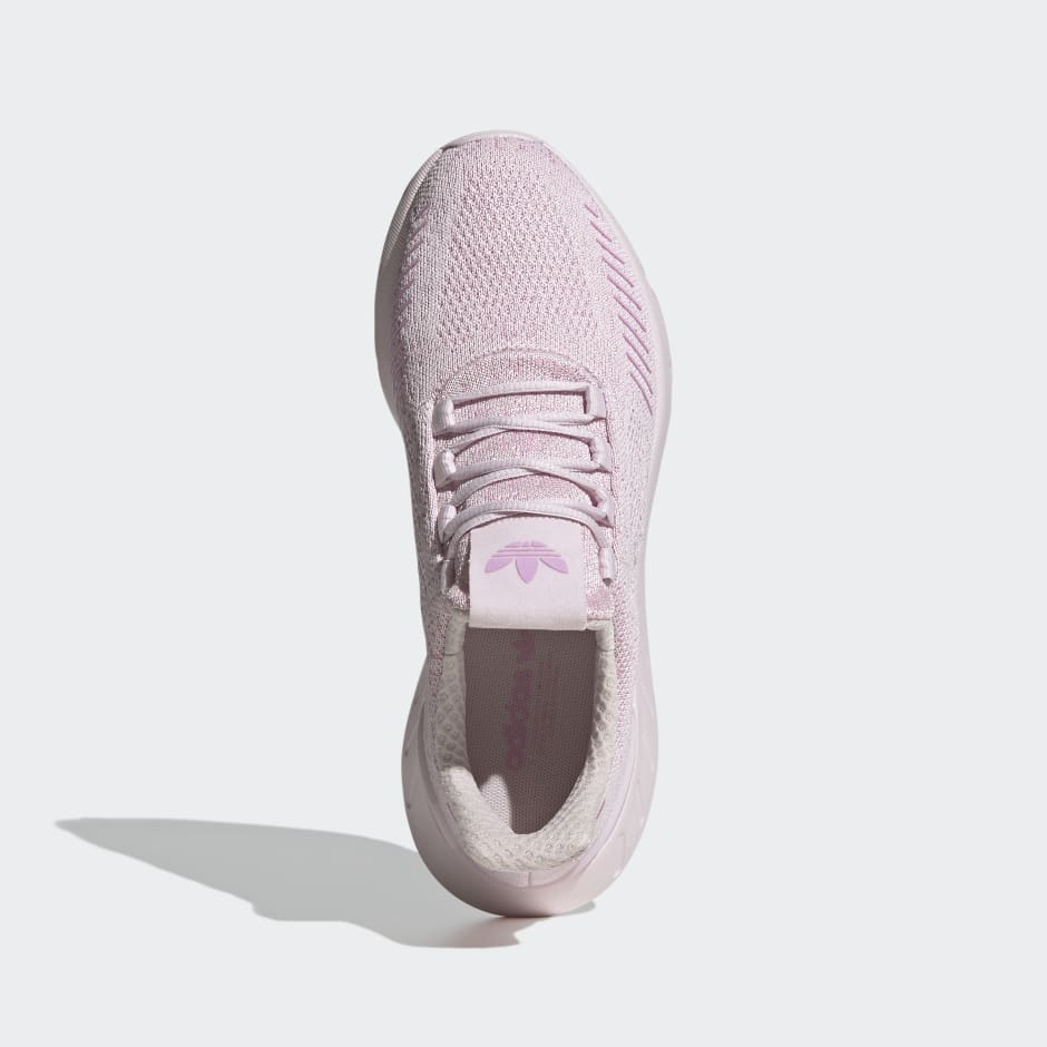 Adidas pink best sale swift run shoes