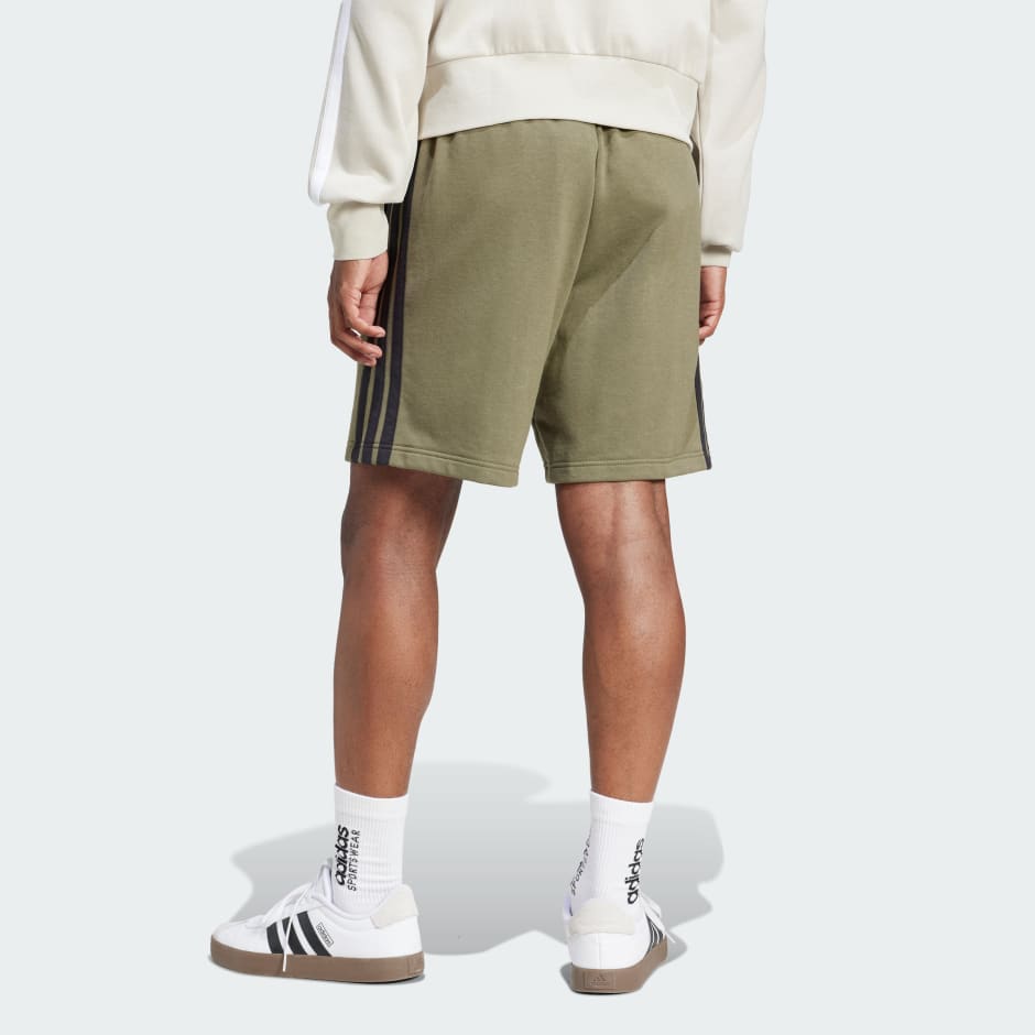 Essential 3-Stripes French Terry Shorts