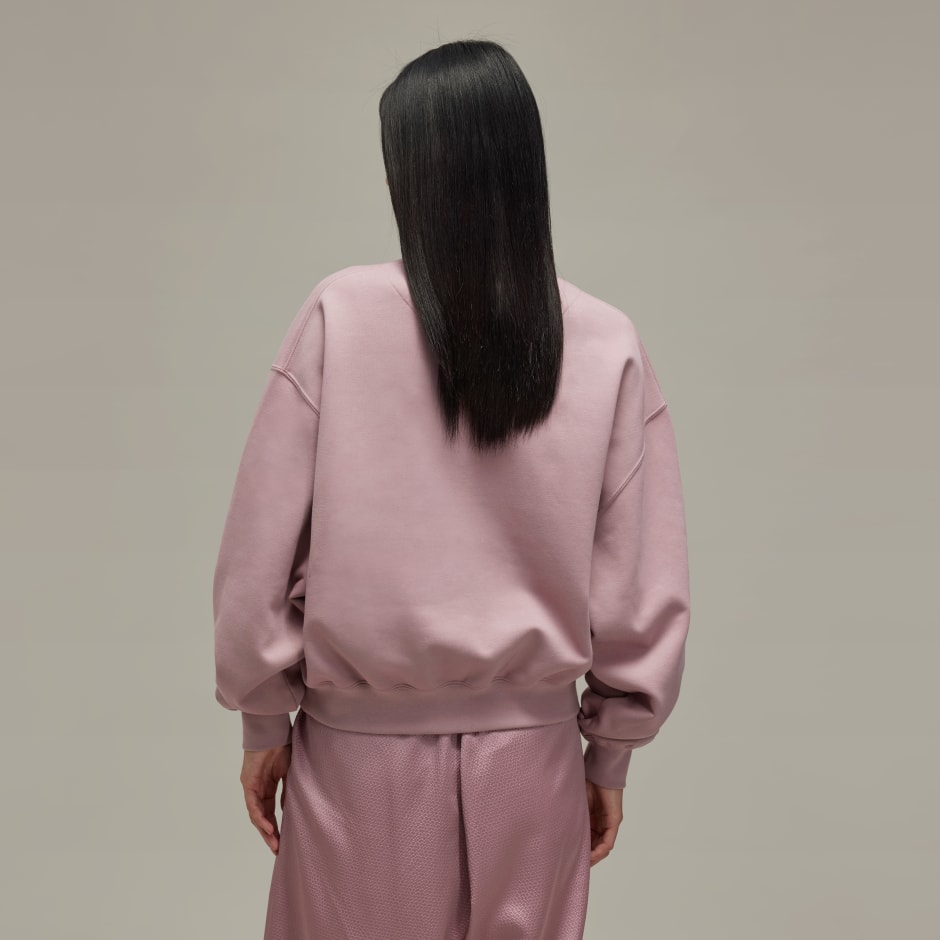 Y-3 Brushed Terry Boxy Crew Sweatshirt