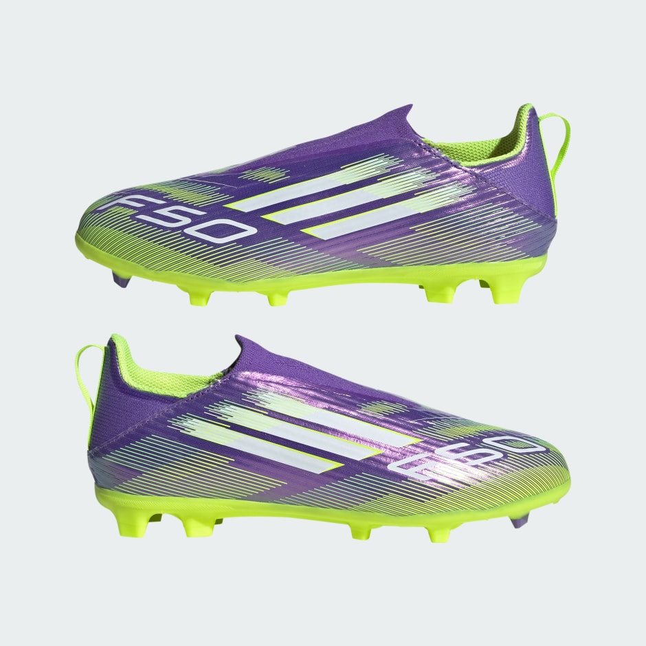 F50 League Laceless Firm/Multi-Ground Boots Kids