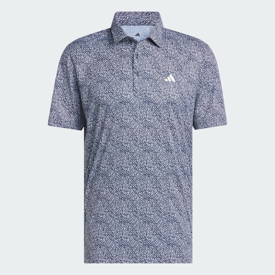 ULTIMATE365 FEATHER PRINT POLO SHIRT