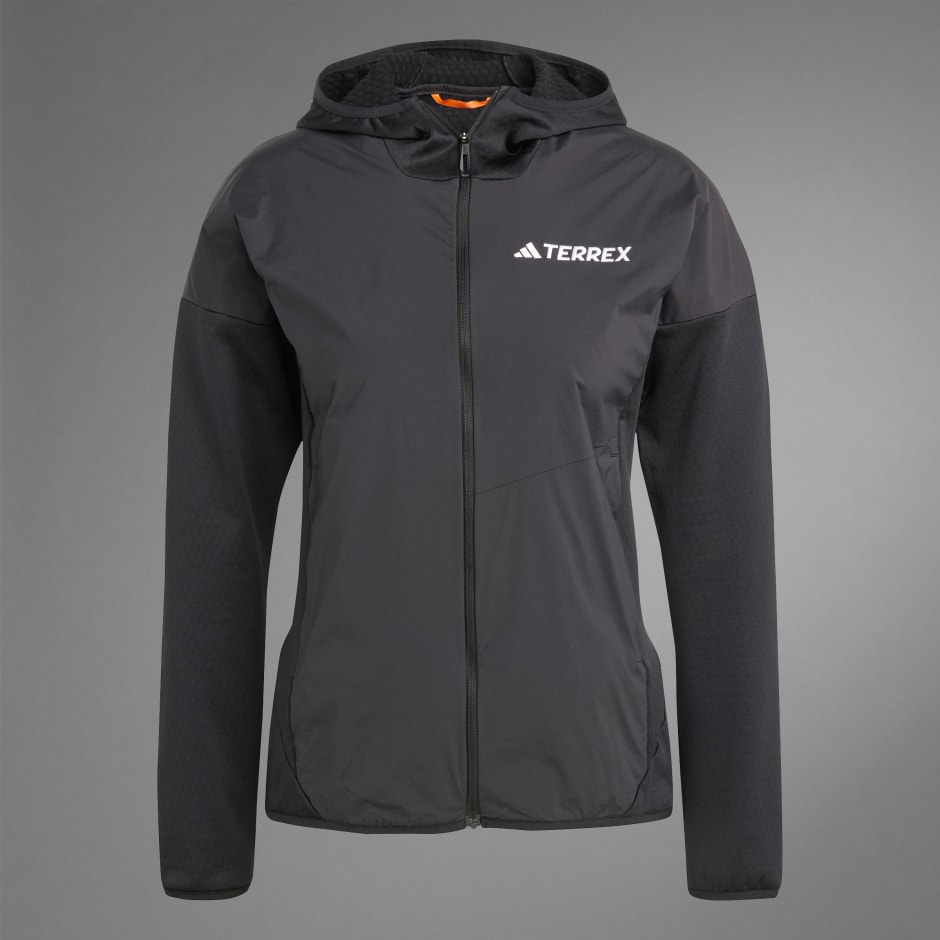 Veste &agrave; capuche molleton l&eacute;ger Terrex Xperior Climawarm+ Wind