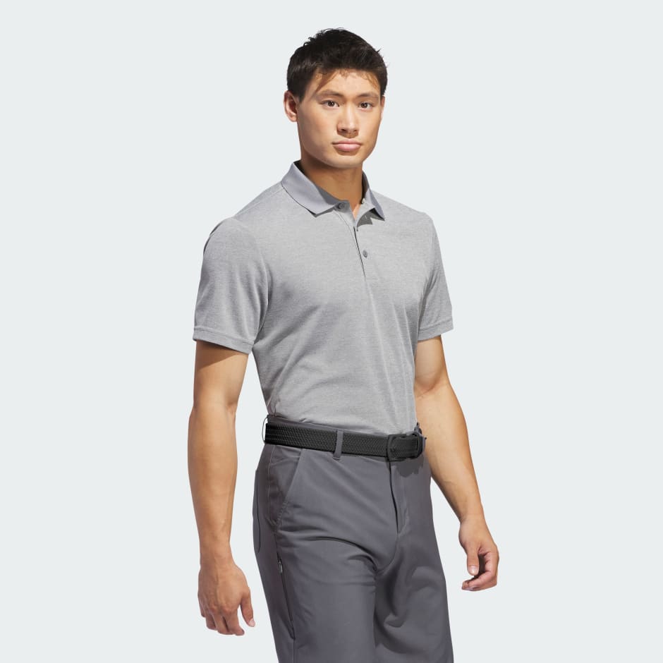 Adi Performance Heathered Polo Shirt