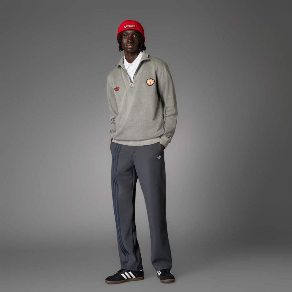 Majica Manchester United Terrace Icons Half-Zip