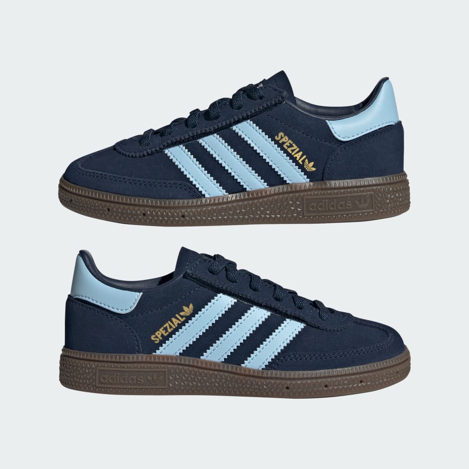 Pantofi de handbal Spezial Comfort cu închidere cu șireturi elastice, pentru copii