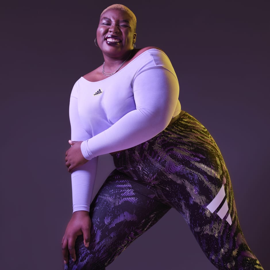 Future Icons Hyperpulse Printed Leggings (Plus Size)