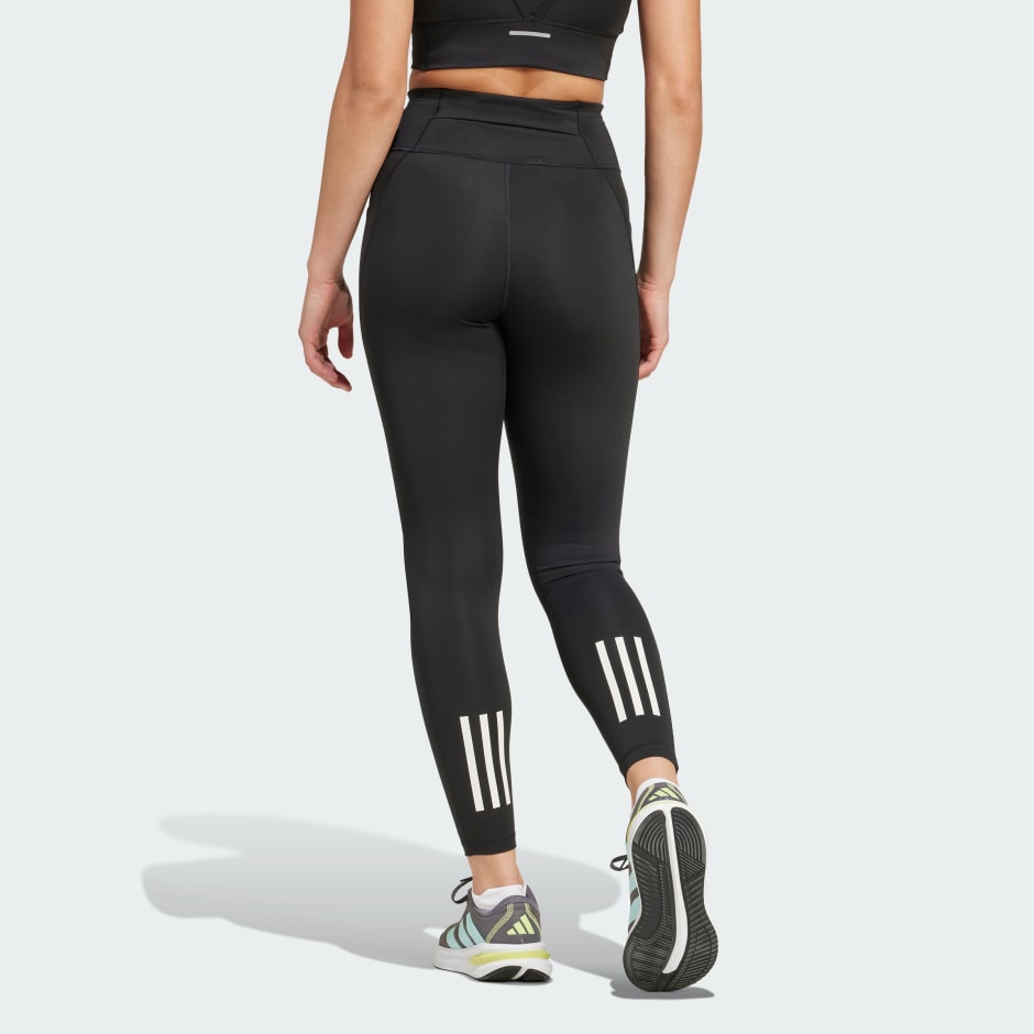 Clothing - Own the Run 7/8 Leggings - Black | adidas South Africa