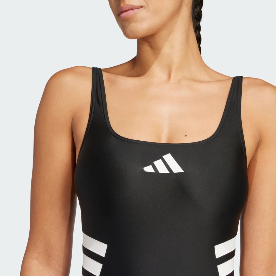 3-Stripes U-back Swimsuit