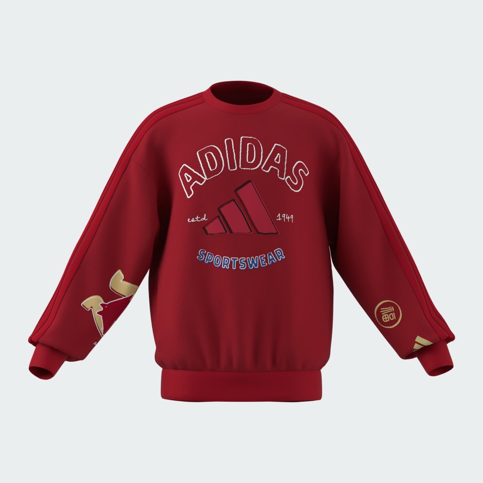 SPORTSWEAR Junior Kids Knitted Crew Sweatshirt