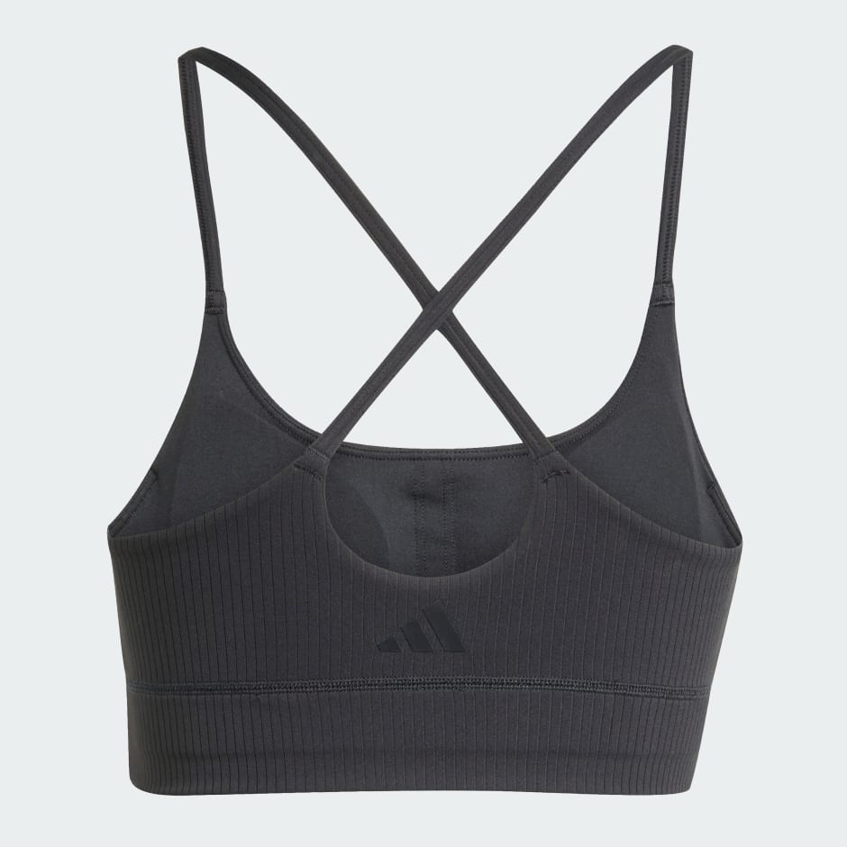 adidas All Me Light Support Rib Bra Long Line Bra