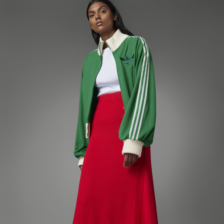 adidas Adicolor 70s Knit Skirt - Red | adidas LK