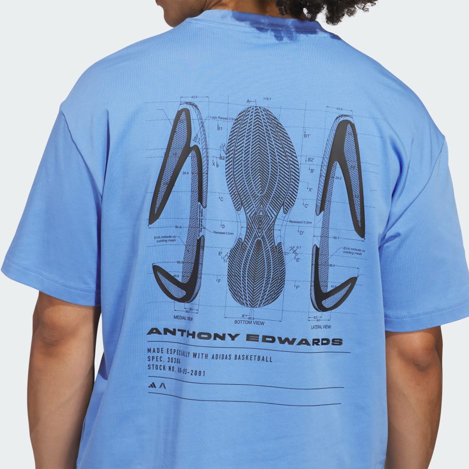ANTHONY EDWARDS GFX SCHEMATIC TEE