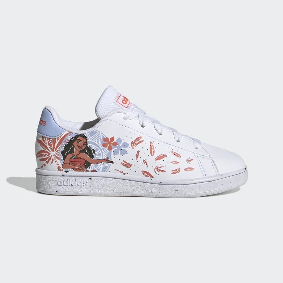 Kids Shoes - adidas x Disney Advantage Moana Shoes - White