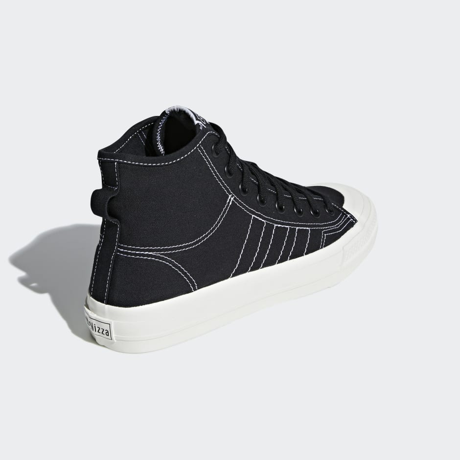 adidas Nizza RF Hi Shoes - Black | adidas UAE