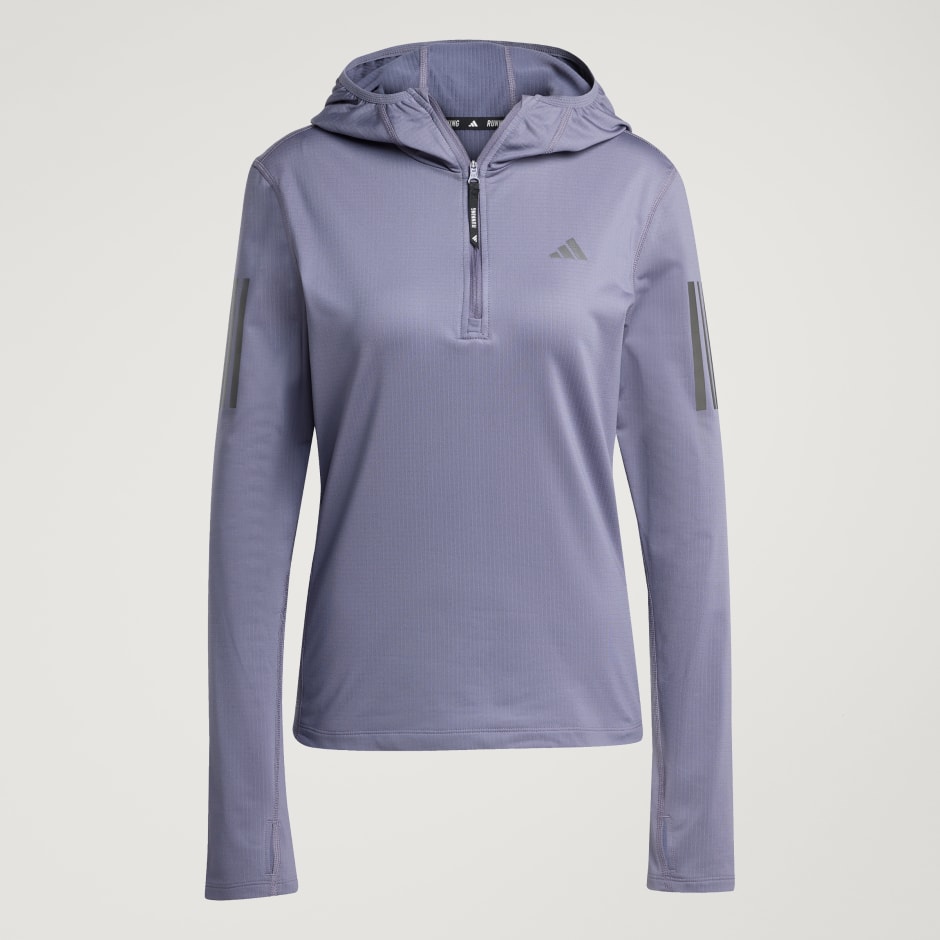 Domină Alergarea cu Hanoracul de Iarnă cu Fermoar pe Jumătate