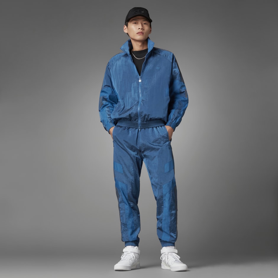 Blue Version BB Blocked Track Top