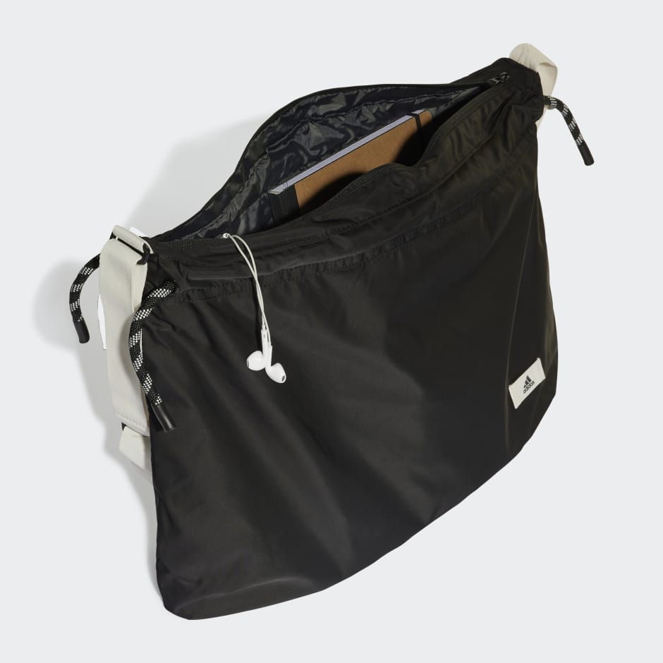 Accessories - Classic Cinched Shopper Shoulder Bag - Black | adidas ...