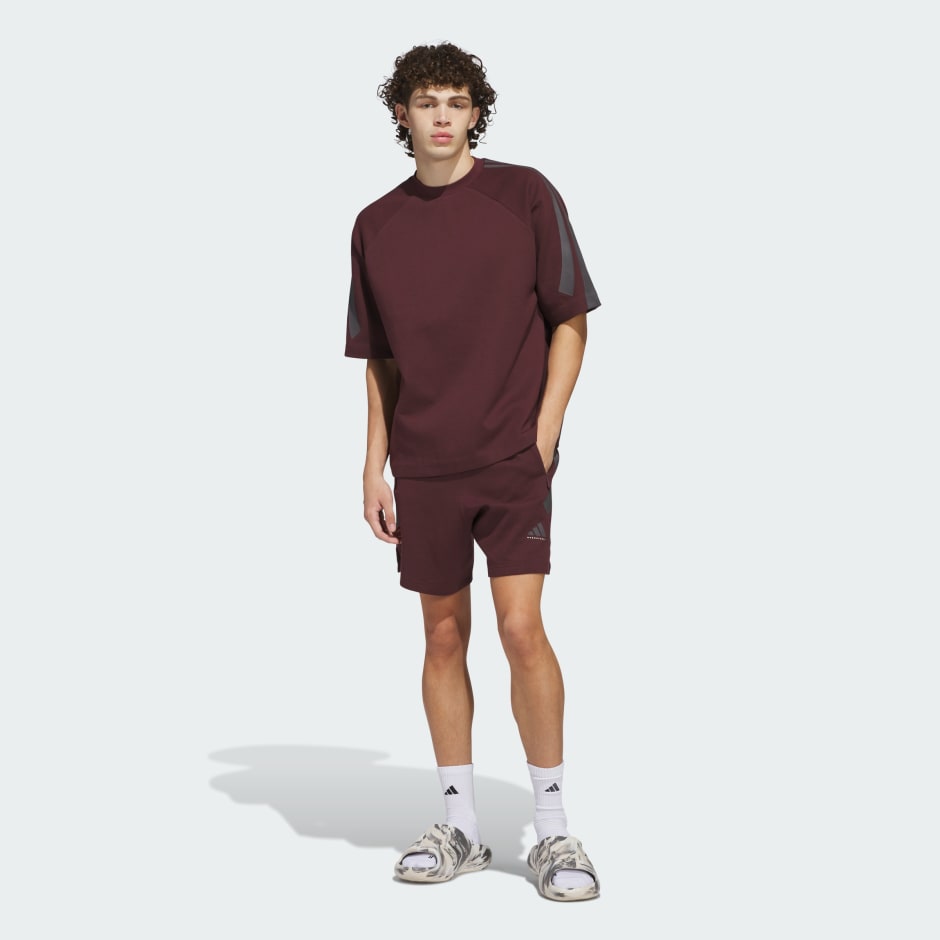 adidas Basketball Short Sleeve Sweatshirt (Gender Neutral)