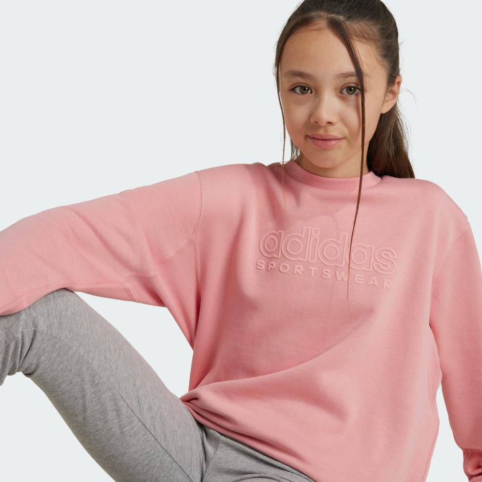 ALL SZN Graphic Crew Sweatshirt Kids