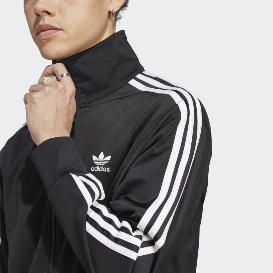 Men's Clothing - Classics Firebird Track Jacket - Black | adidas Qatar