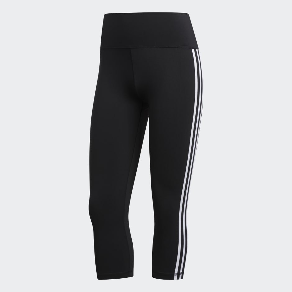 Believe This 2.0 3-Stripes 3/4 Tights image number null