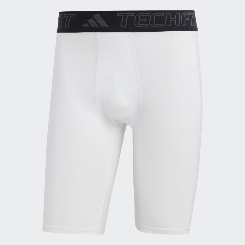 leugenaar bekken room Men's Clothing - Techfit Training Short Tights - White | adidas Saudi Arabia